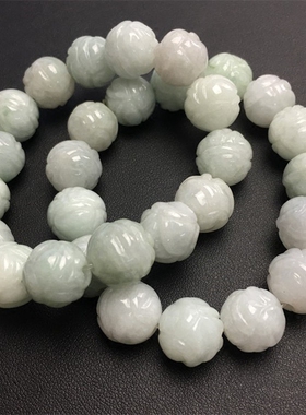 花珠a货缅甸翡翠玉石手链