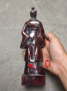 纯铜医圣张仲景诊所雕塑摆件