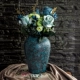 Handmade cũ bong bóng men bình đá đồ gốm gốm gốm lọ hoa sắp xếp phòng khách retro trang trí đồ trang trí - Trang trí nội thất trang trí ngày tết Trang trí nội thất