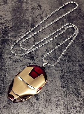 权志龙同款发型师夜店钛钢吊坠