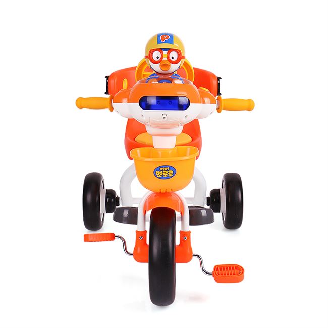 Hàn Quốc pororo trẻ em ba bánh xe đạp em bé xe đạp trẻ sơ sinh xe đẩy trẻ em 1-6 tuổi - Xe đẩy / Đi bộ Xe đẩy / Đi bộ