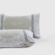 Khăn gối Nhật Bản cotton chenille gối đôi gối khăn cố định nút nửa gói khăn gối cứu trợ - một cặp - Khăn gối khăn bông gối Khăn gối