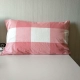 Gối đơn có lõi 48 * 74 cotton giặt bông gối kẻ sọc gối bông sinh viên - Gối gối đầu Gối