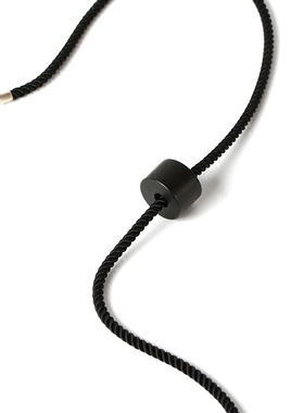 初心 手工原创设计黑檀木质男士项链女个性简约短款木质项链