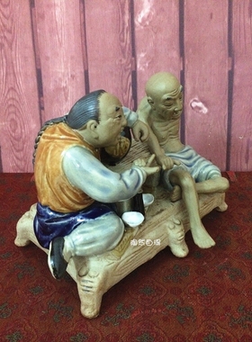 家居客厅电视柜工艺品人物雕塑