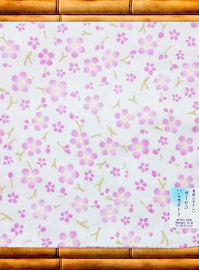 日本进口厚手帕女士纯棉纱布吸汗