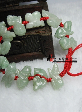 天然十二生肖龙蛇马羊猴鸡狗手链