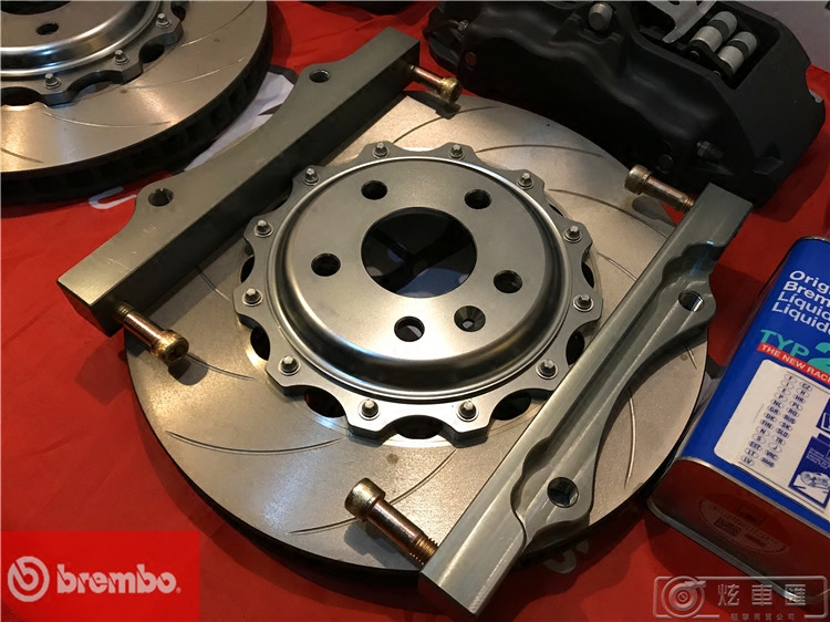 深圳NICEAUTO意大利原装BREMBO 18Z六活塞OEM高性能刹车改装套装