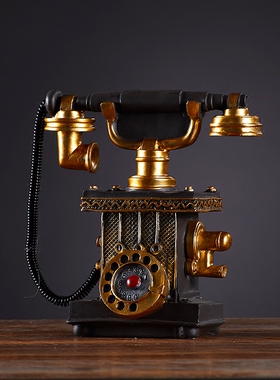 复古怀旧老式咖啡厅卧室电话机