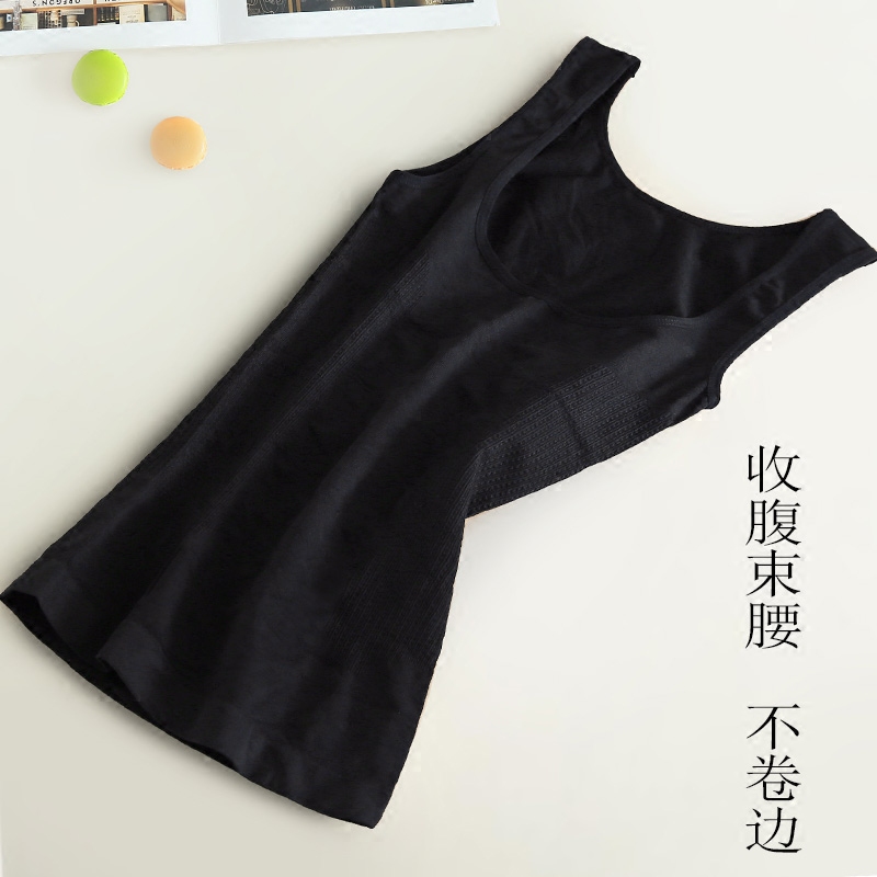 薄款塑身收腹束腰无痕背心瘦身衣 俏莉施塑身上衣