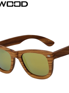 欧美时尚个性木质男女复古太阳镜