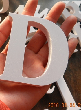 电视房间英文字母pvc3d立体墙贴