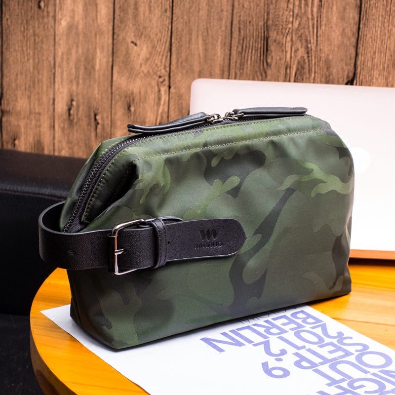 商务时尚男包大容量牛津布休闲包包 wmnuo男士包袋