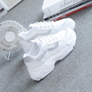 夏季透气网面老爹鞋