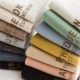 Đôi vớ nữ vớ nông miệng tuần thủy triều vớ eo thấp vớ thuyền nam cotton phiên bản Hàn Quốc của cặp đôi hoang dã mỏng - Vớ hàng tuần tất trắng cao cổ Vớ hàng tuần