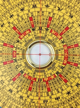 高档风水纯铜综合盘