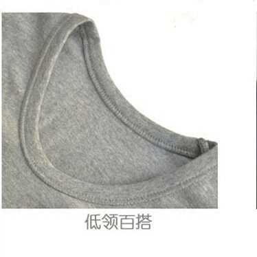 正品红豆男士全棉内衣套装100%纯棉秋衣秋裤中圆领中老年低领青年 - 图3