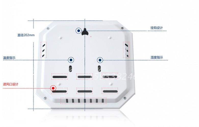 b2温湿度八角武强计制造中心gjws-温湿表指针准确铝制大方型包邮 - 图2