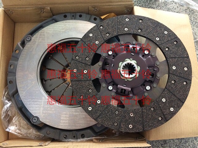 Isuzu clutch plate pressure plate release bearing 4HK1 Qingling 700P oil brake 325MM three-piece set