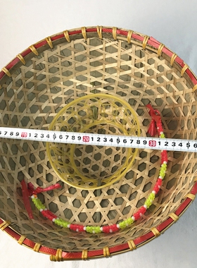 草帽手工竹编舞台道具斗笠帽