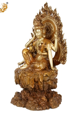 纯铜摆件菩萨工艺品观音佛像