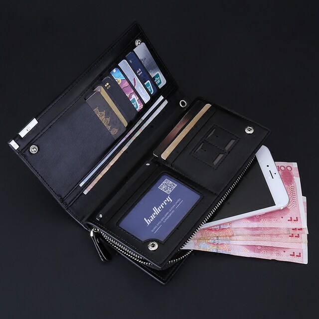 Men's wallet large capacity clutch bag business multi-function Men's wallet large capacity clutch bag business multi-function