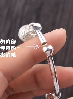 纯银镂空花纹礼物韩版原创宫铃