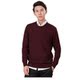 Mùa thu và mùa đông mới tinh khiết áo len cashmere đầu dày áo len nam cổ tròn màu rắn lỏng kích thước lớn đan áo đáy - Áo len Cashmere quần áo unisex Áo len Cashmere