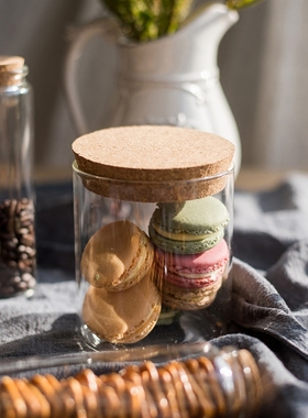 掬涵软木塞玻璃罐标本装饰摆件