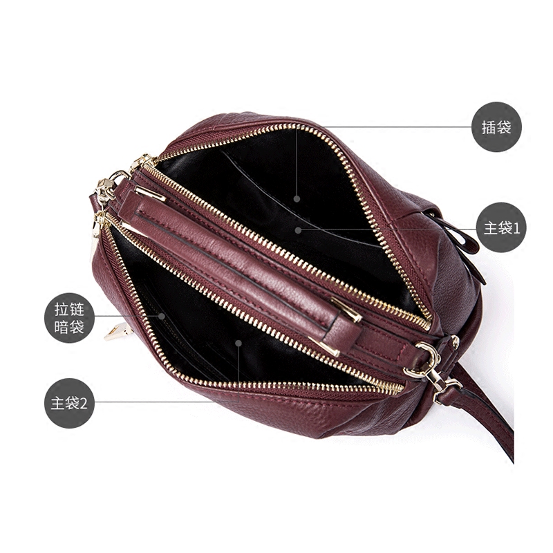 2020新款潮春夏头层牛皮软皮包 飚美女士包袋