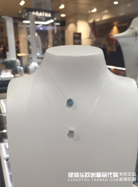 项链瑷嘉莎透明鱼线小众设计