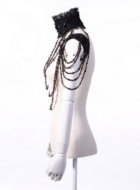 ╋魔叹╋rq-bl哥德披肩华丽颈圈