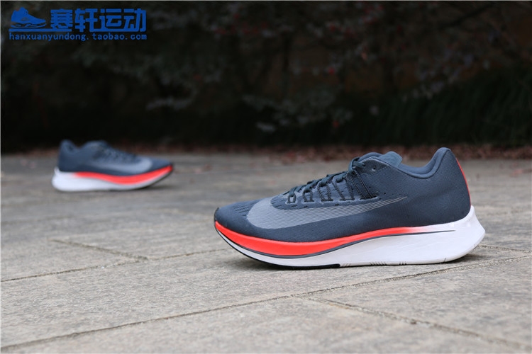 NIKE耐克ZOOM FLY马拉松竞速缓震男轻便休闲跑步鞋880848-005-001 - 图0