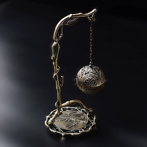 紫巅 Креативная курильница для благовоний, аромотерапия, аромалампа для домашнего использования из сандалового дерева, декор, китайский стиль