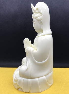 观音像招财保平安高档汽车摆件