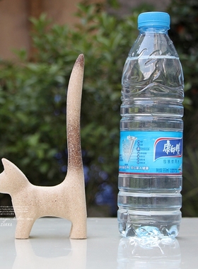 DIY手工画画木制小猫毛坯素材