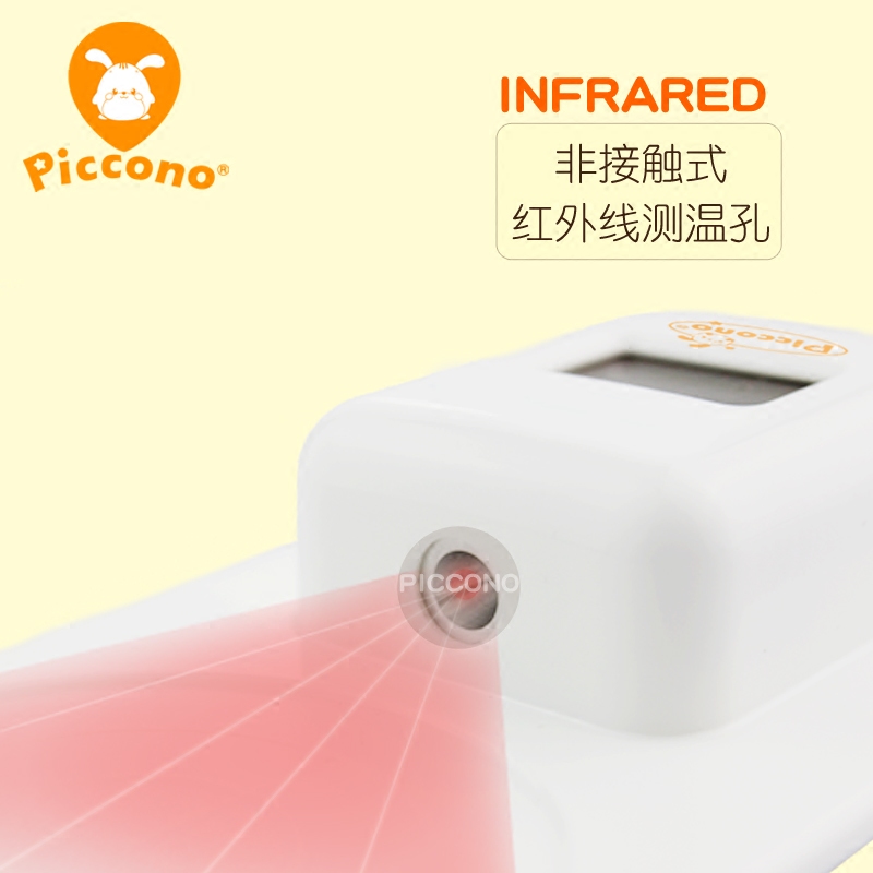 台湾piccono婴儿奶瓶温度计测奶温贴冲奶粉测温计宝宝水温计神器-图1