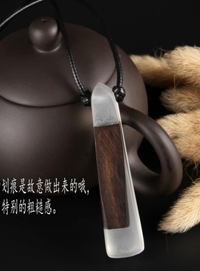 配毛衣的项链长挂件女大气百搭