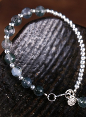 匠趣原创天然玛瑙水晶女水晶手链