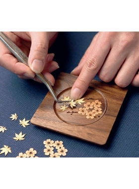 代购日本制樱花茶杯托5个枫叶