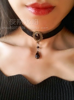 choker欧美复古暗黑项链