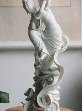巴拿马大师作品摆件德化白瓷