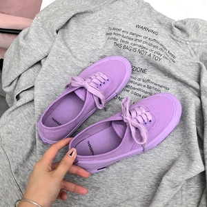 韩版百搭平底休闲鞋