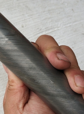 大马士革摆件三面水花纹钢手工