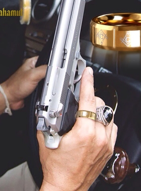 男钨金欧美戒指高级感抗磨损