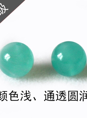 天然冰种水晶散珠diy饰品