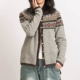 2019 mùa thu mới kích thước lớn áo sơ mi nữ gió quốc gia hoang dã mỏng jacquard đan áo len nữ mỏng - Cộng với kích thước quần áo áo thun nữ cao cấp Cộng với kích thước quần áo