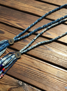 项链blueblood扎染意大利琉璃