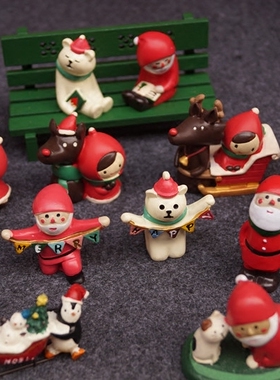 系列圣诞老人摄影拍照道具摆件