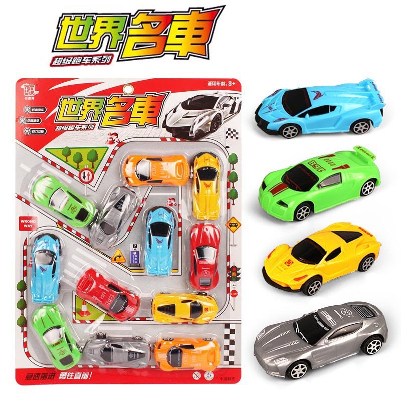 cartoon toy car model car truck excavator digger suit - 图0